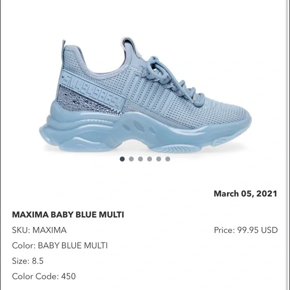 Did not fit STEVE MADDEN MAXIMA BABY BLUE MULTI BABY BLUE MULTI